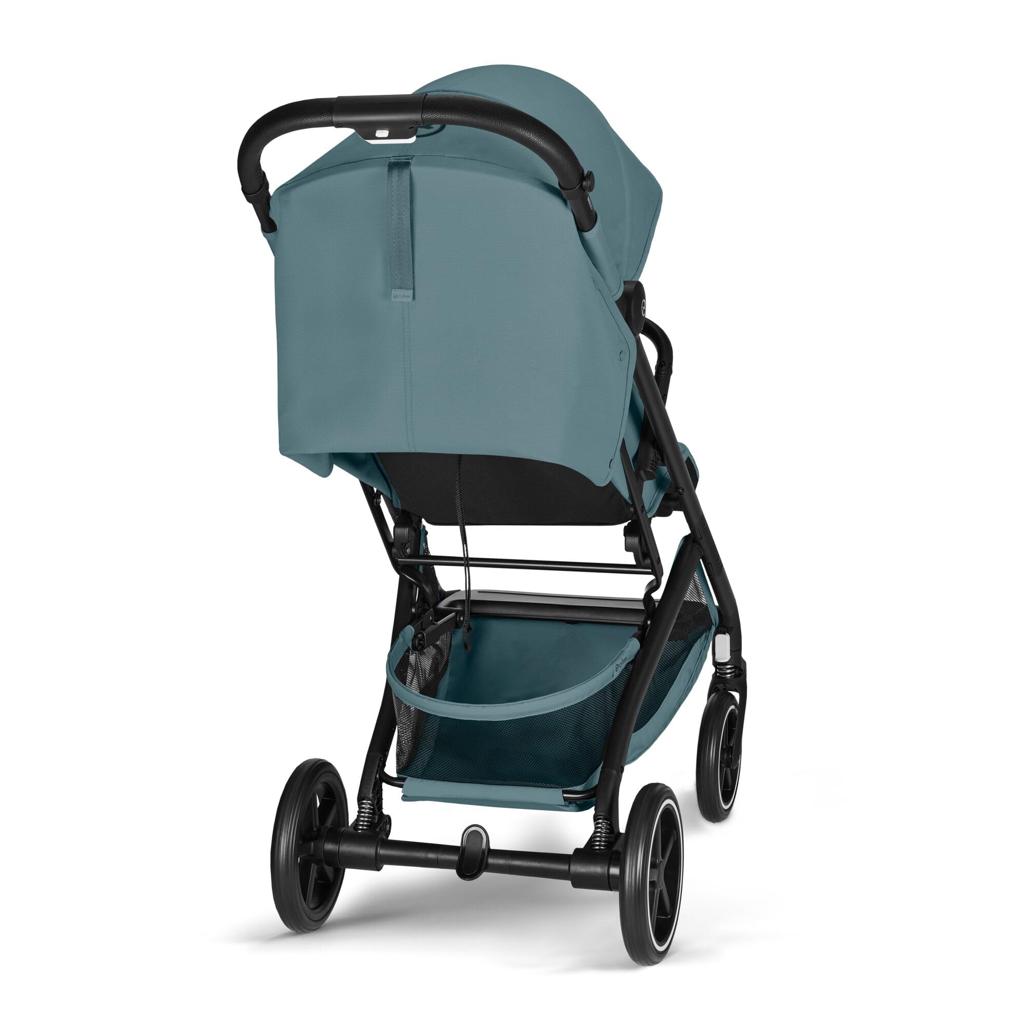 CYBEX Gold Wózek dziecięcy BEEZY z ergonomiczną pozycją leżącą, Od urodzenia do ok. 4 lat (maks. 22 kg), Kompaktowe składanie, Jednoręczny system pasów, Stormy Blue