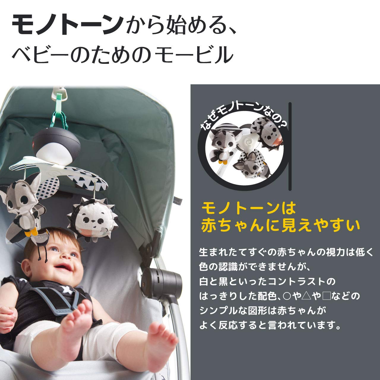 Amazon.co.jp: 日本育児 Magical Tales ブラック&ホワイト テイク 