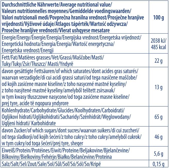 Manner Neapolitaner | vegane knusprige Waffeln mit Haselnusscreme | 1er Pack (400 g)