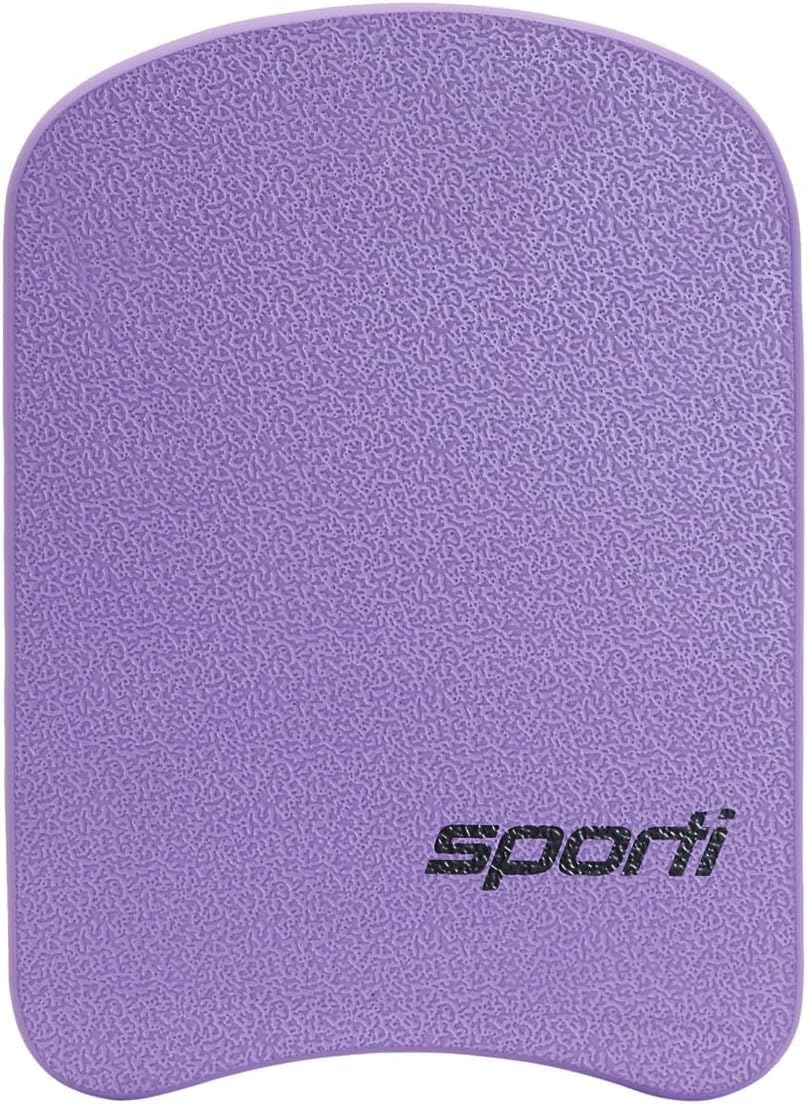 Sporti Aquatic Fitness Training Bundle – Adult Swim Kickboard Purple with Adjustable Float Jog Belt Purple -S/M for Water Aerobics, Swim Training, Pool Exercise & Low-Impact Aqua Fitness