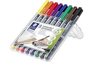 Staedtler Lumocolor Permanent Fine Tip Marker Pens