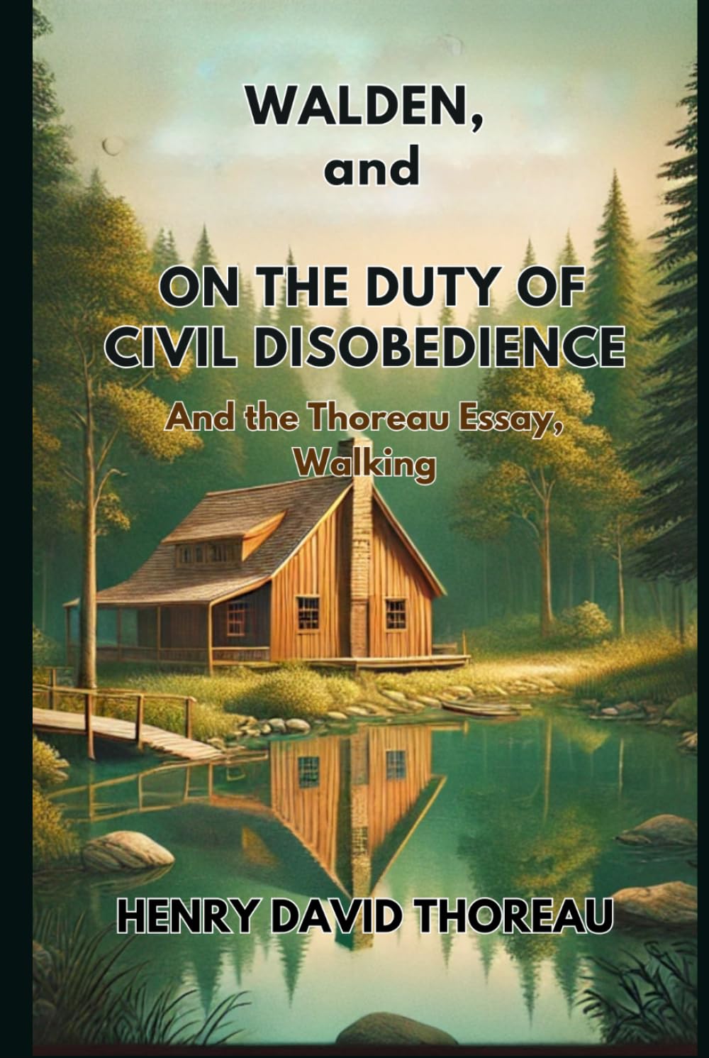 WALDEN, and ON THE DUTY OF CIVIL DISOBEDIENCE: And the Thoreau Essay, Walking