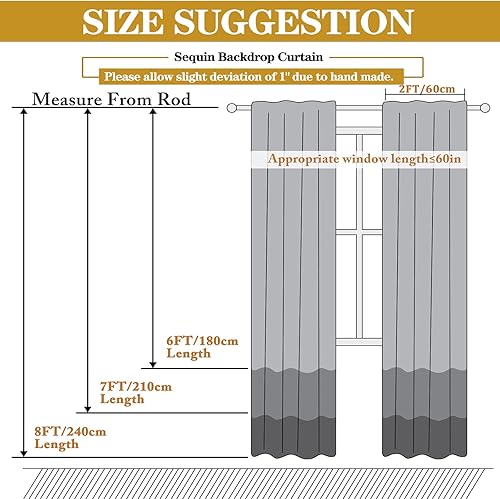 Miniatura 9 de DUOBAO Cortina de fondo de lentejuelas verdes coloridas, 7 x 7 pies, lentejuelas verdes iridiscentes con purpurina, telón de fondo de fotografía,