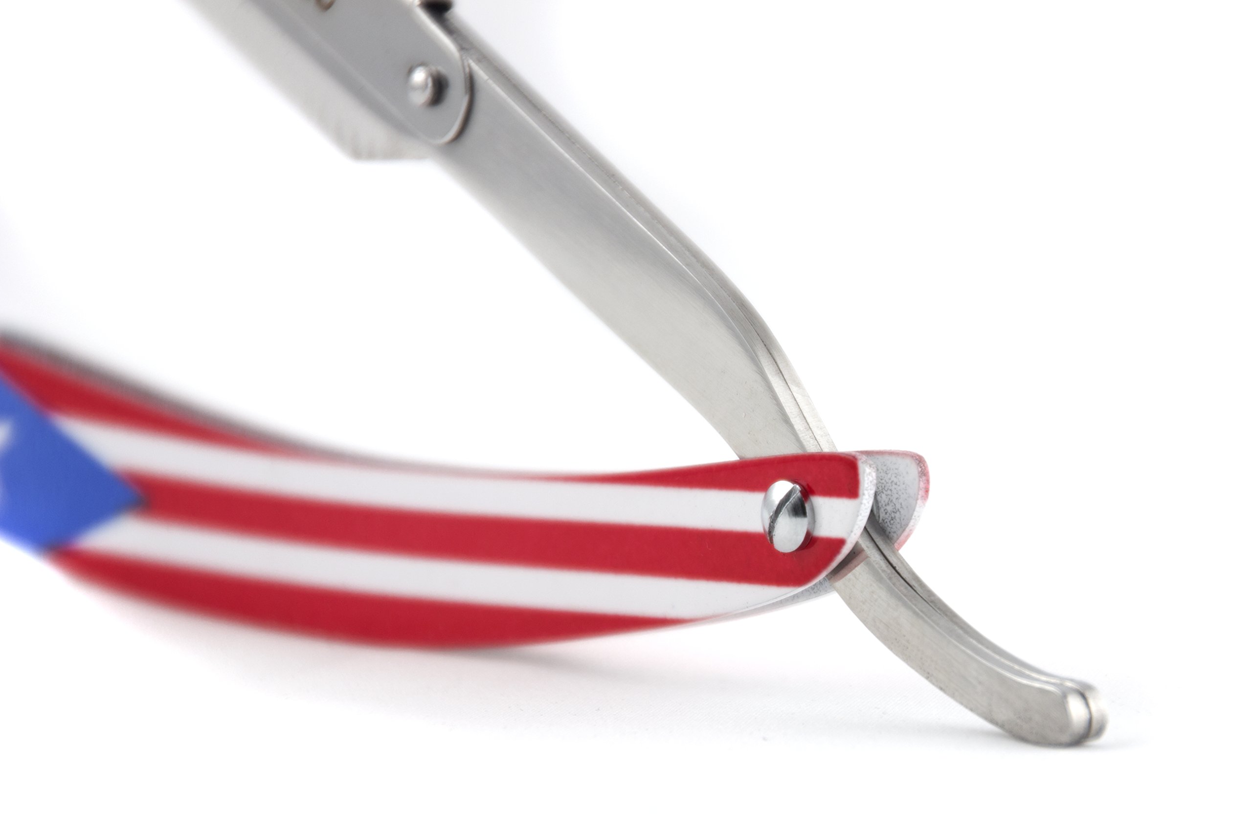 Amazon.com: MD Puerto Rico Flag Swing Lock Razor : Sports & Outdoors