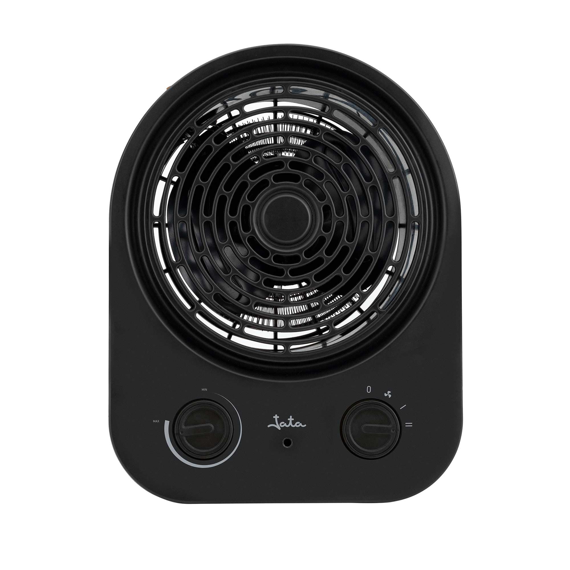 JATA JCTV1240 - Calefactor Bajo Consumo. Termoventilador Baño 2000 W. 2 Potencias. Ventilador. Termostato Regulable. Antivuelco. Asa de Transporte. Compacto: 21 x 15,9 x 27,2 cm