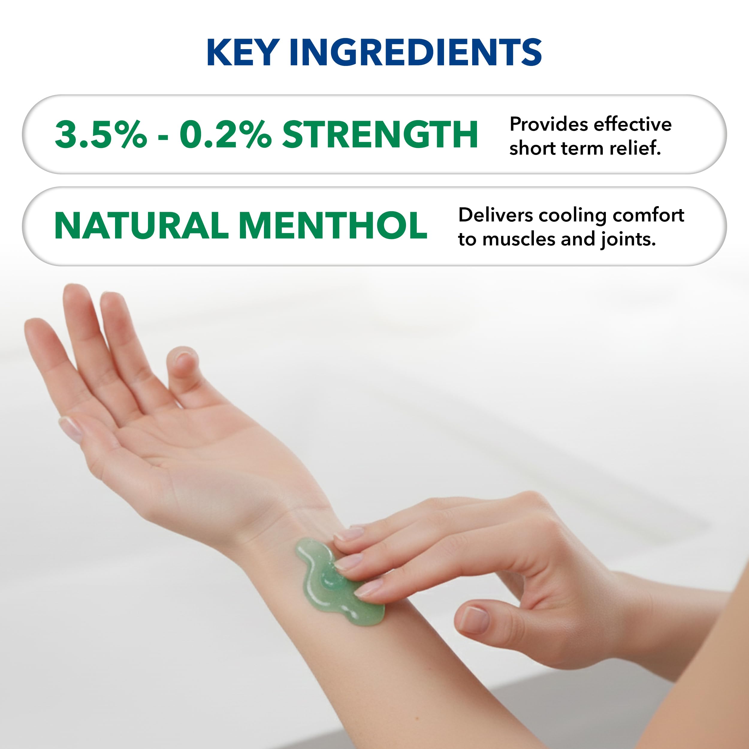 Arctic Relief Gel with Natural Menthol, 4 oz — Amazon image 4