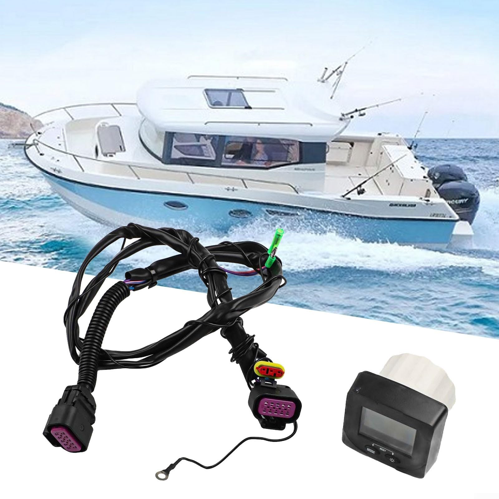 Kit di monitoraggio del sistema marino progettato per Mercury per motori fuoribordo e entrobordo Smartcraft SC1000 dal 2002 ad oggi
