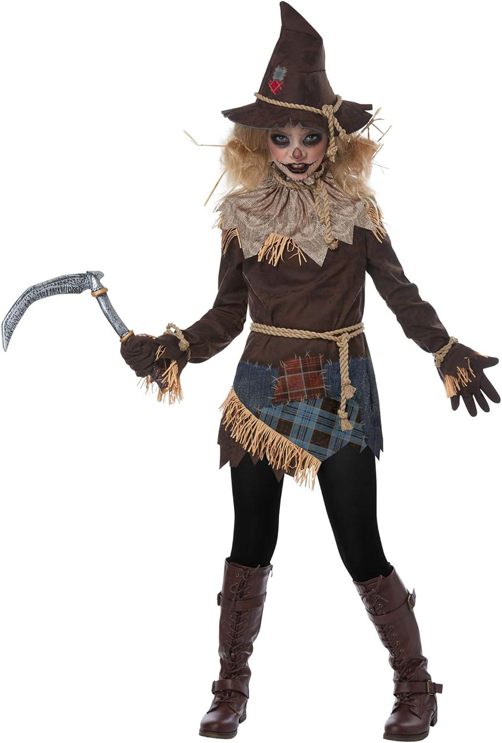 California Costumes, Creepy Scarecrow, Tween Costume