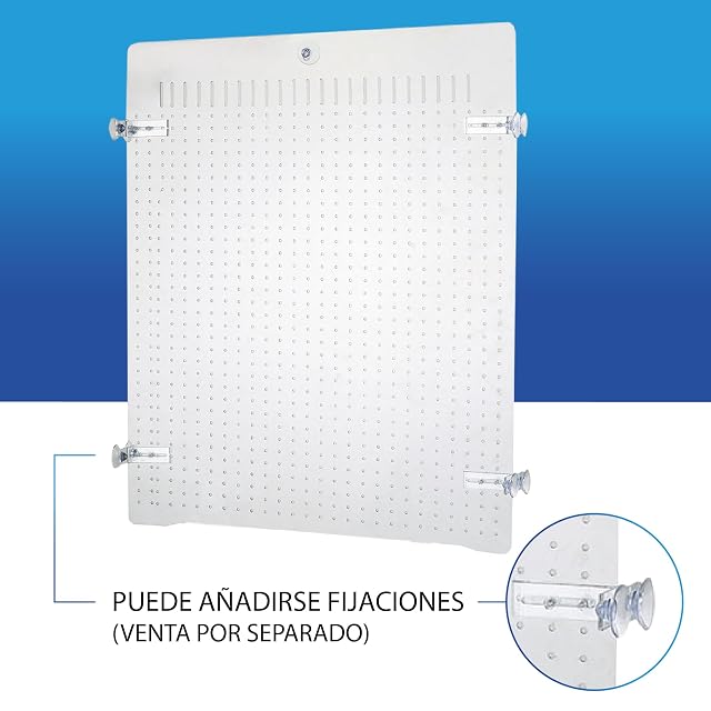 Foto 7 de 7 de ICA Divisor para Acuarios Transparente y Flexible, Panel Separador Recortable para Peces, Ideal para Cría