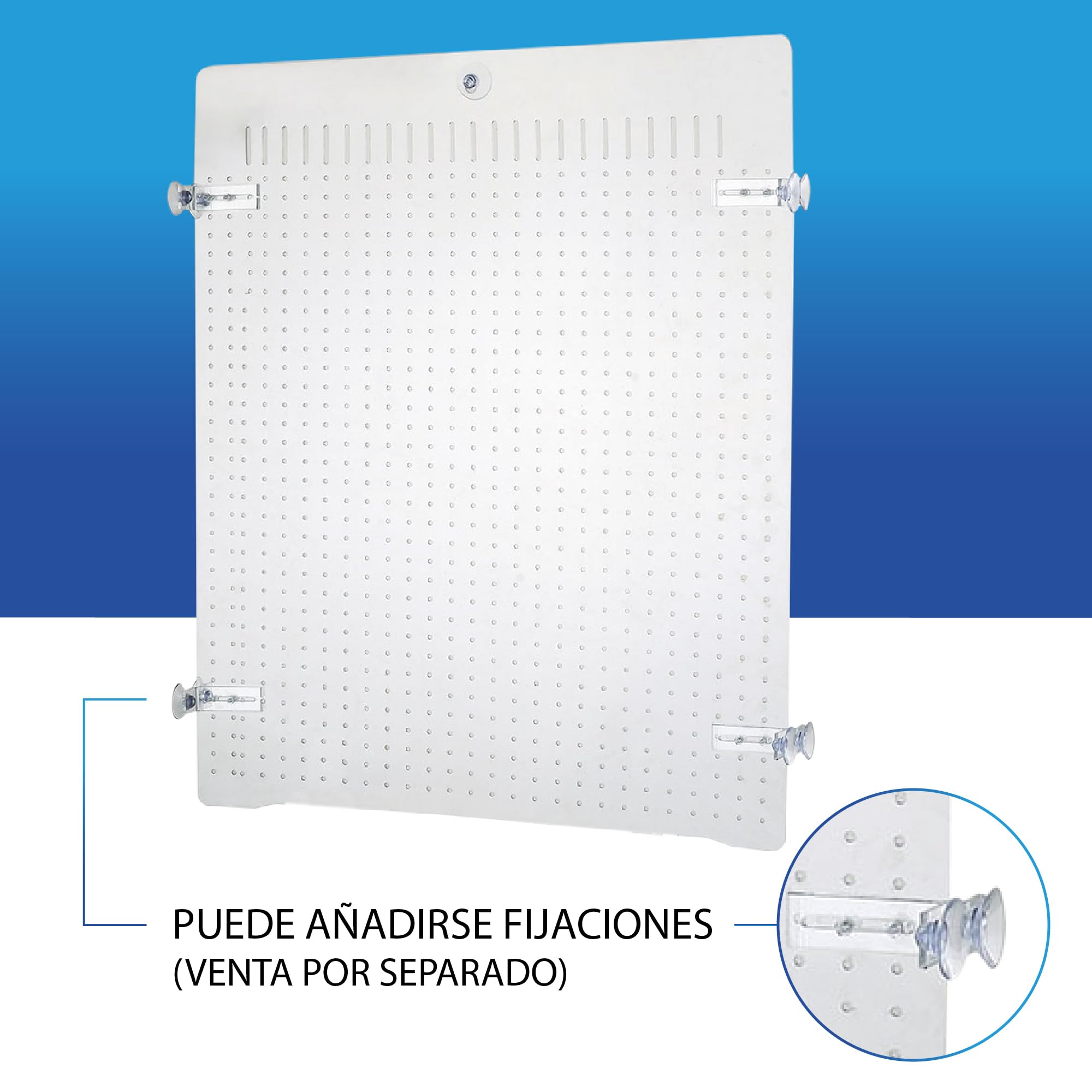 ICA Séparateur réservoir 40 x 60 cm 340 g, kit de Fixation Non Inclus