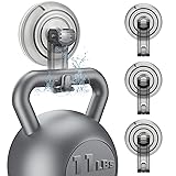 JOTPE Shower Hooks Suction Cup, Heavy Duty Suction Cup Nano Gel Hooks Waterproof for Shower...