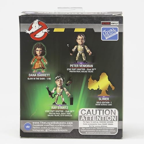 Miniatura 7 de The Leal Subjects Ghostbusters - Muñeco de acción hecho de vinilo
