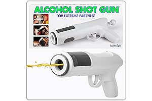 Funwares Shot Guns - Load, Aim, Shoot and Drink - Leakproof, Holds...