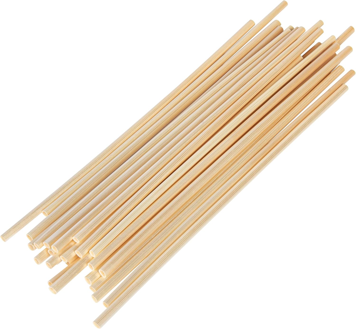 Restaurantware 7.9 Inch Hay Drinking Straws 1000 Sturdy Sustainable Straws - Disposable Premium All-Natural Wheat Cocktail Straws For Bars Restaurants Or Parties