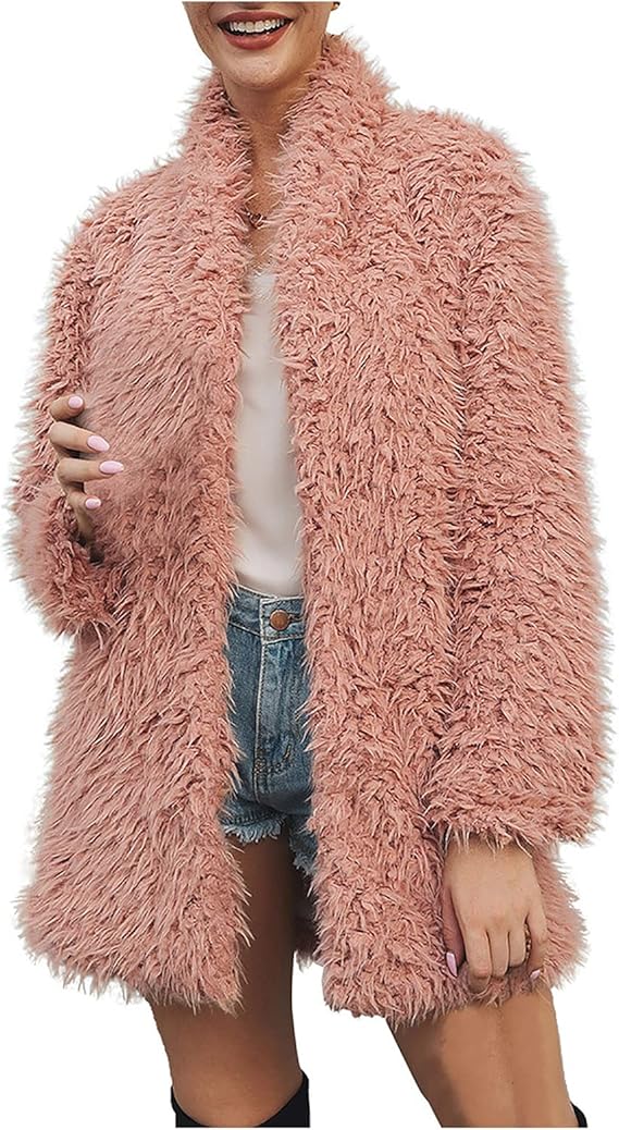 amazon fluffy jacket
