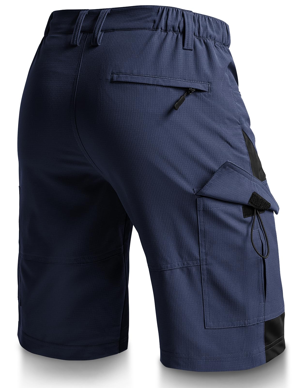 Cycorld Pantalones cortos de ciclismo para hombre, de secado rápido, con acolchado en el asiento, elásticos, para deportes al aire libre