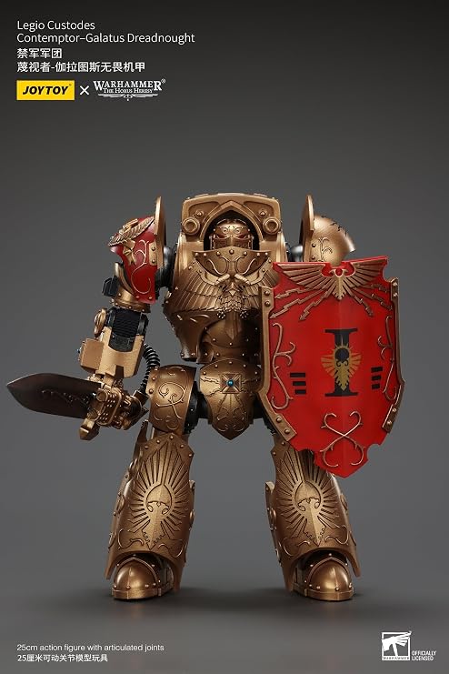 JoyToy Warhammer 40K Legio Custodes Contemptor Galatus Dreadnought 1:18 Scale Action Figure
