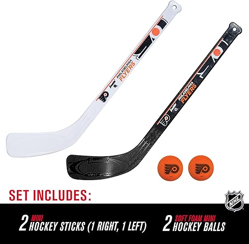 Vista 42 de Franklin Sports, Equipo NHL, Juego de 2 palos para hockey