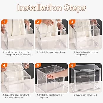 Figurenvitrine Transparent - Staubdichte Aufbewahrung Für Sammlerstücke