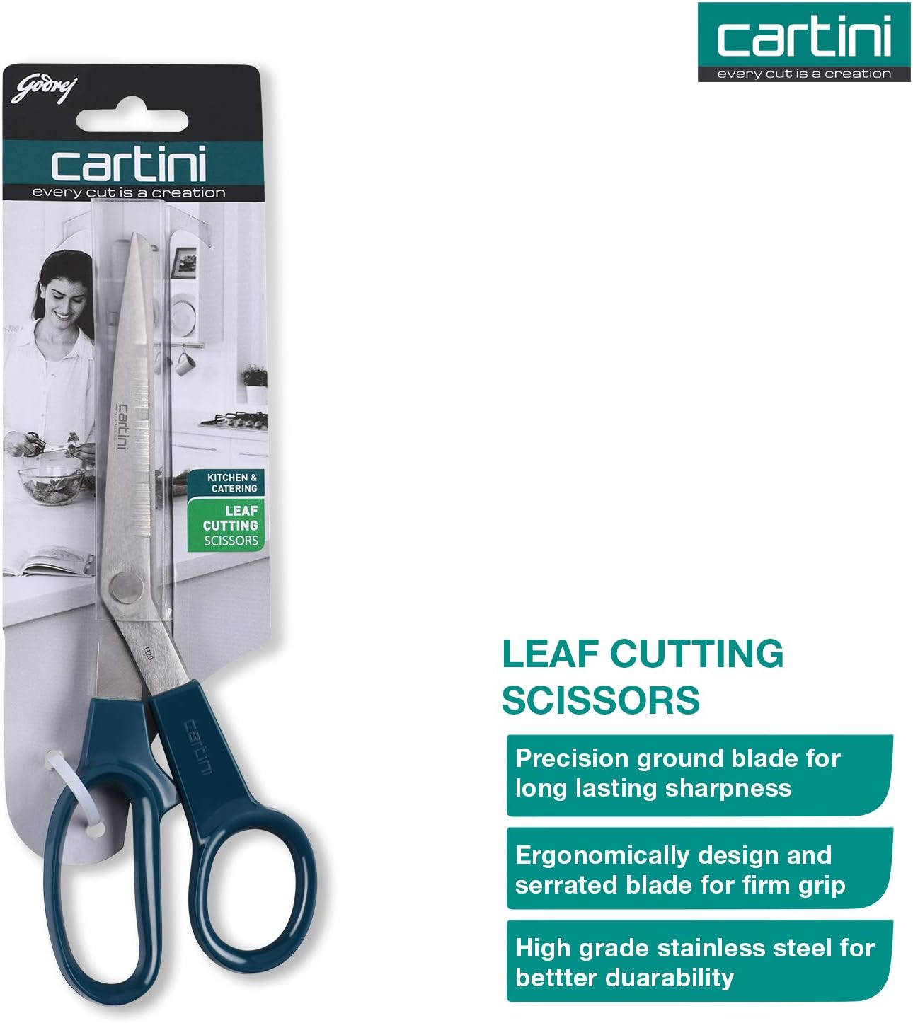 Godrej Cartini Leaf Cutting Scissors
