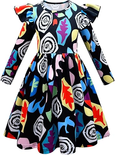 Disfraz de Eleven para niñas vestido de cosplay camisa sin mangas falda para niños vestido elegante de Halloween de 5 a 13 años