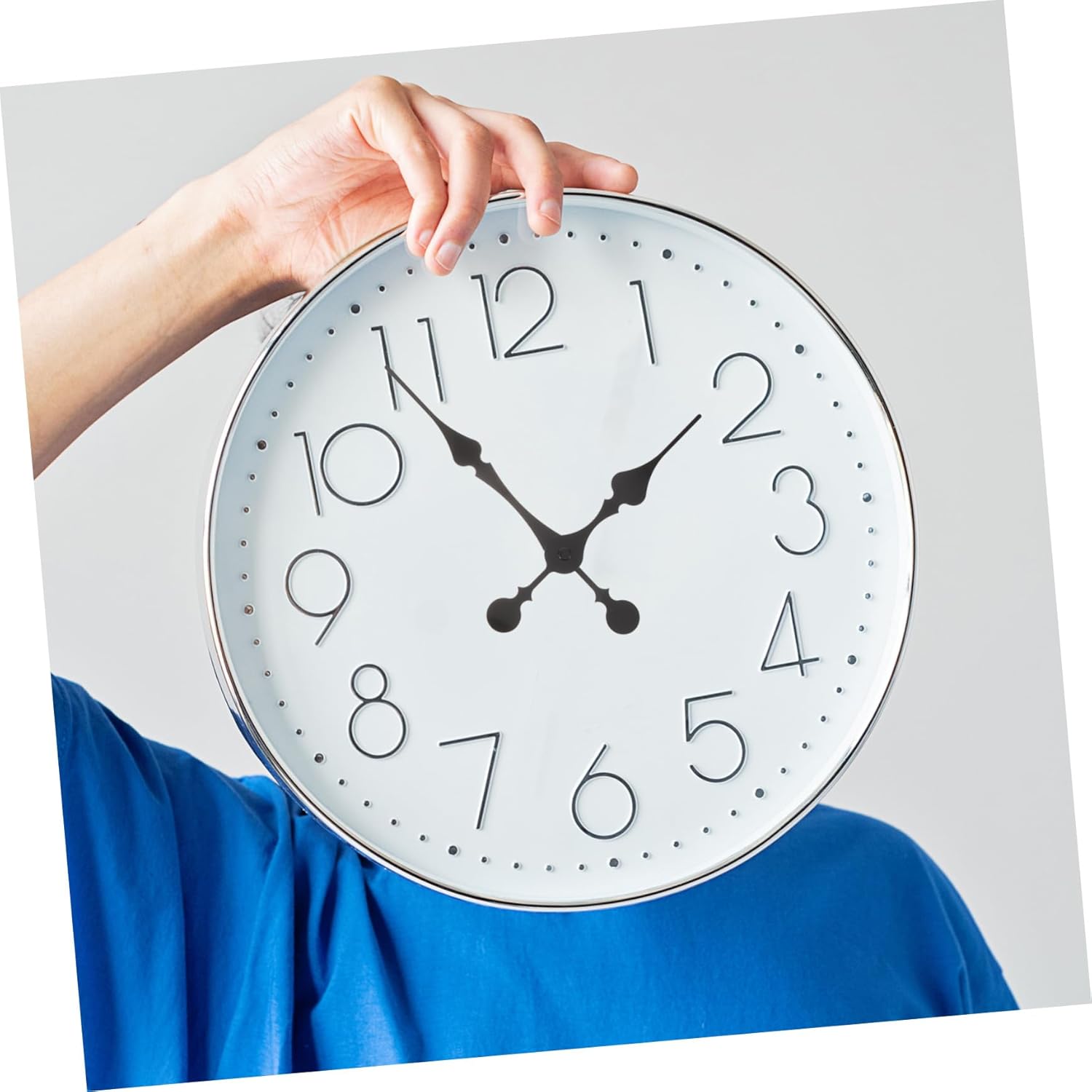 60sets Plastic Clock Hands Replacement for Wall Clock Movement Silent Design for Repair Lightweight and Easy to Install Compatible Various Styles