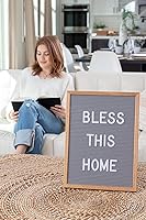 Vista 6 de Felt Like Sharing Letras de plástico de 2 pulgadas (326 piezas) - Accesorios blancos para tablero de fieltro intercambiable