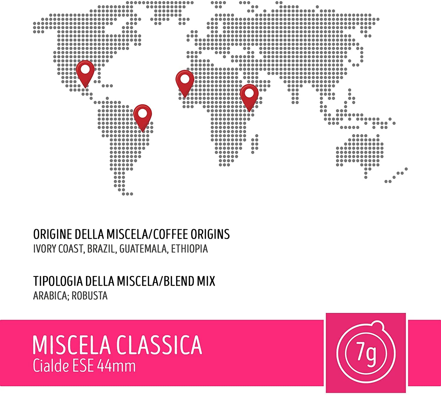 Cialde Toraldo miscela classica pz. 300