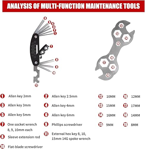 Miniatura 7 de Juego completo de frenos de bicicleta, kit de palanca de cables de pinzas interiores y exteriores, freno universal para bicicleta delantera y