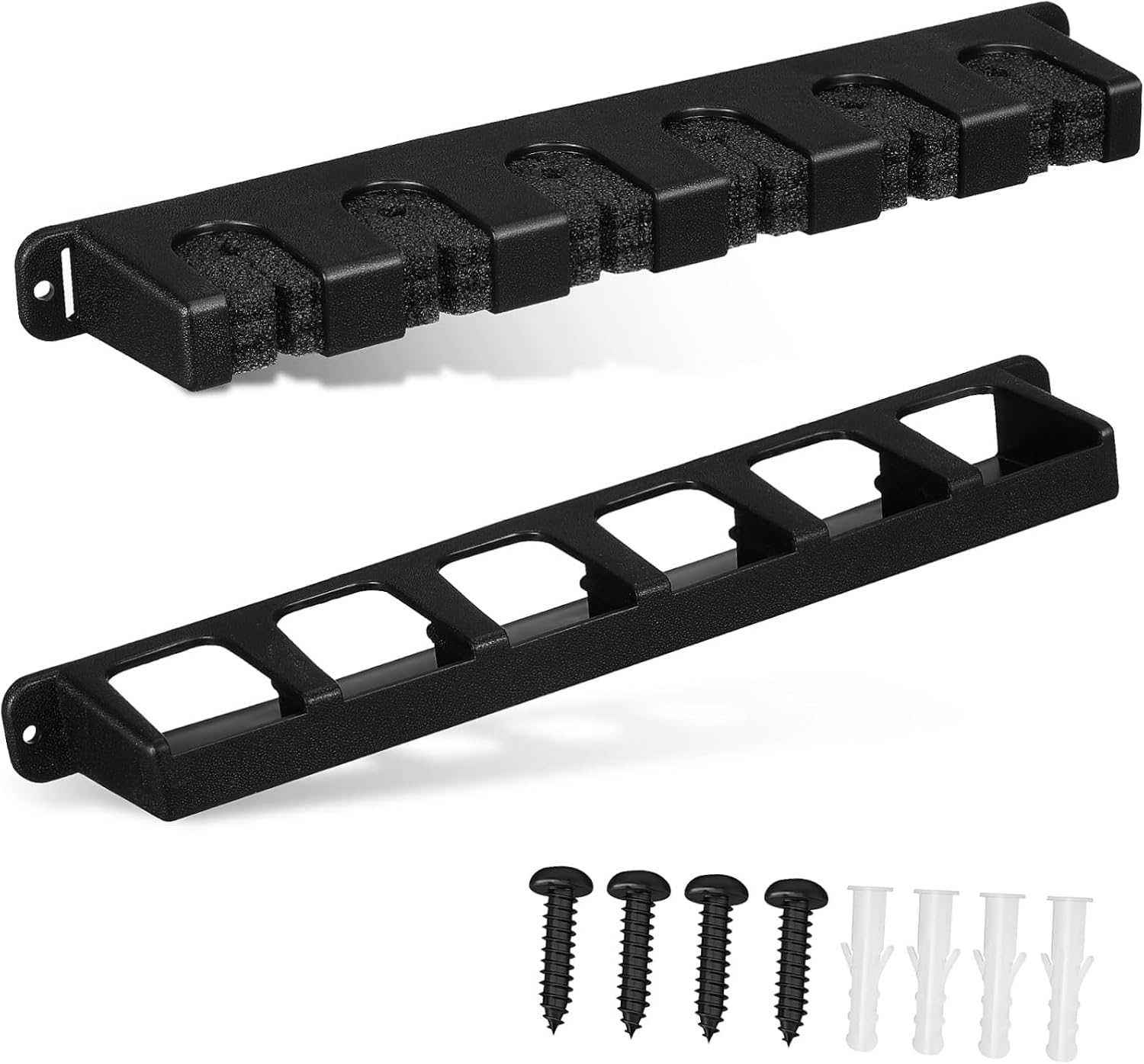 Fishing Rod Wall Mount Easy Install Rod Rack for Fishing Gear Storage Garage