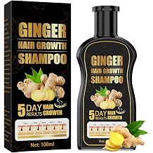 Ginger Hair Regrowth Shampoo Hair Repair Shampoo for Promoting Hair Growth Anti-Hair Loss 100ML 1pcs