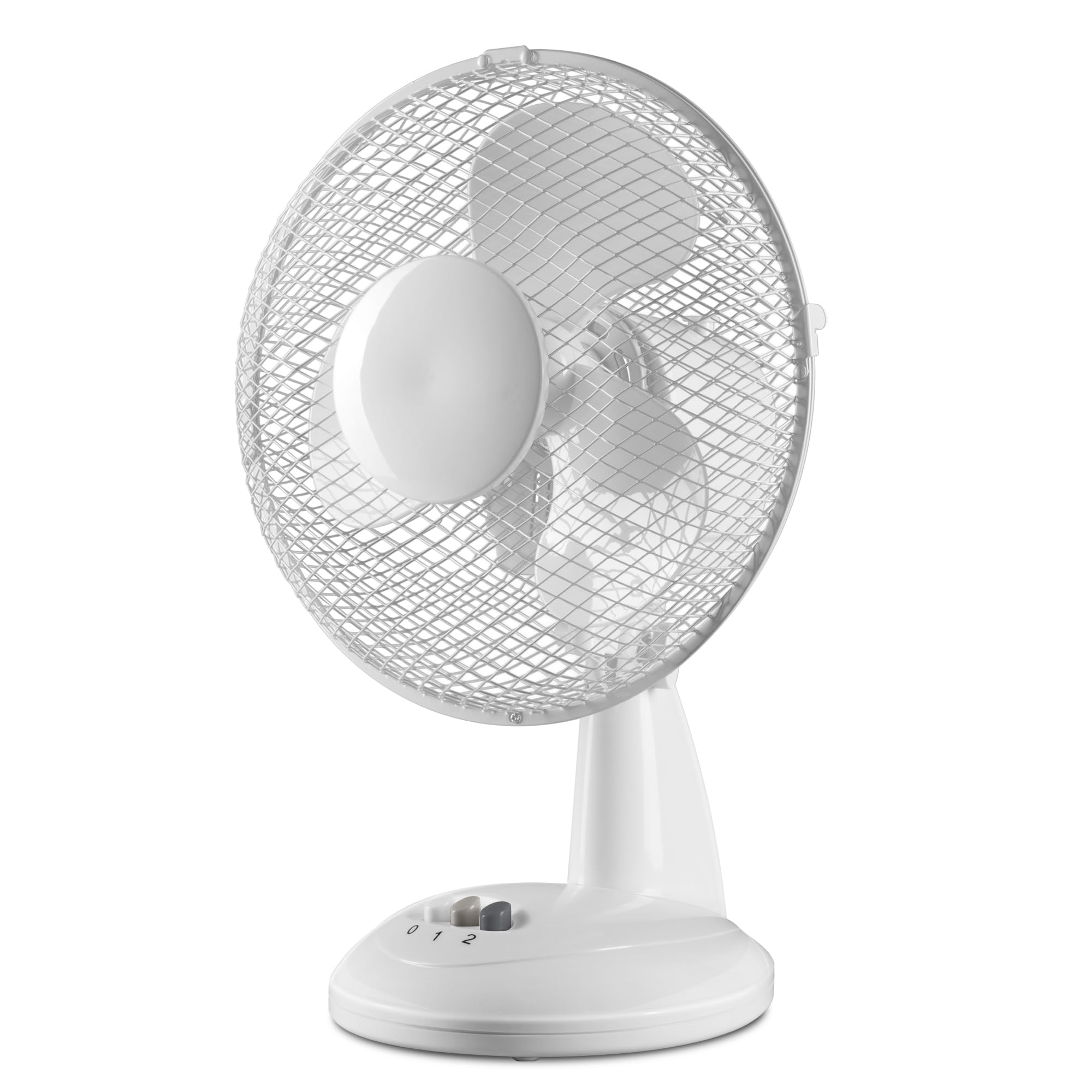 Fine Elements 9' Table Fan With 2 Speeds, Oscillating , White