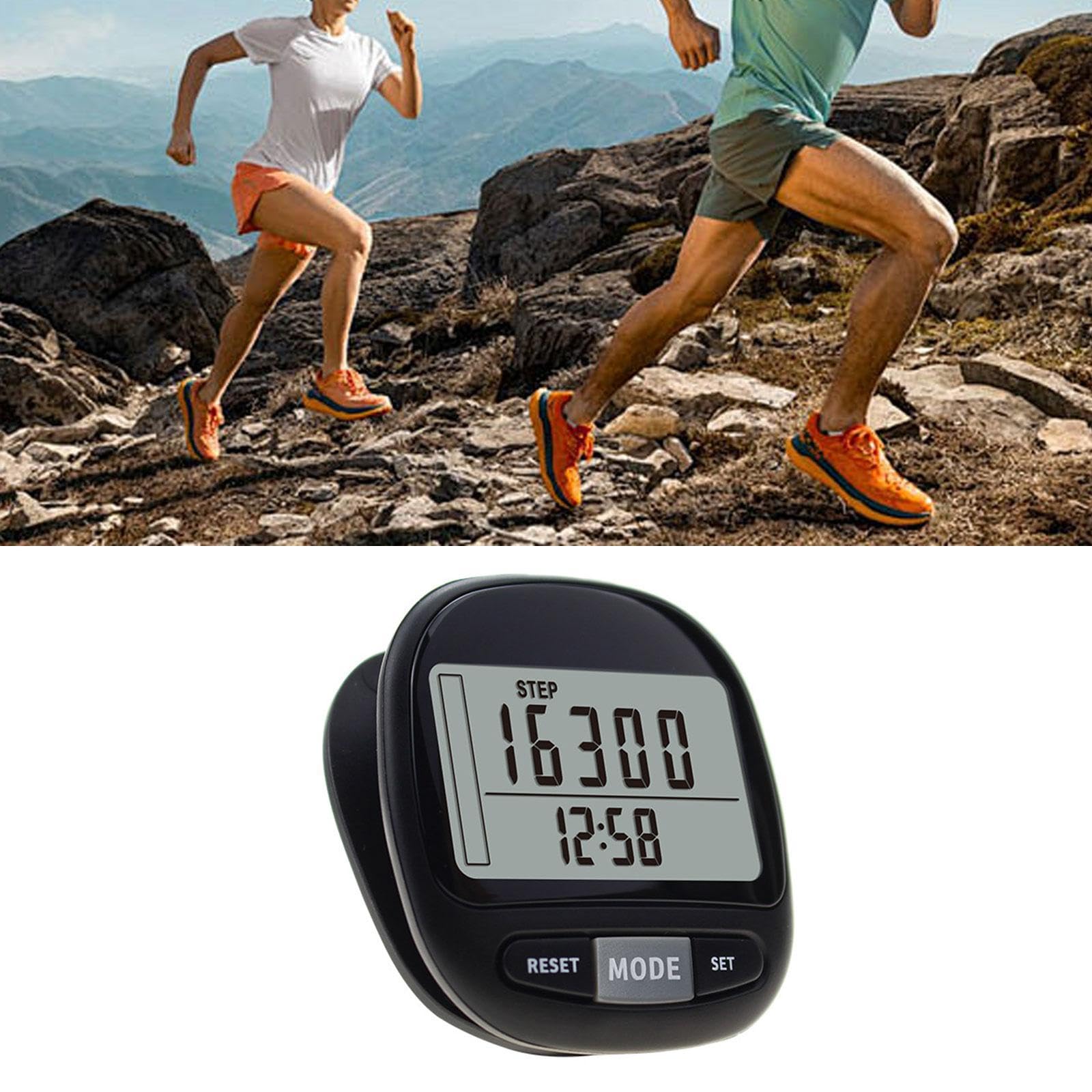 jojomis Sport Pedometer Step Counter for Walking with Digital Display Portable Fitness Tracker