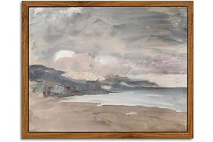 View of Nice Watercolor Painting Coastal Art Prints