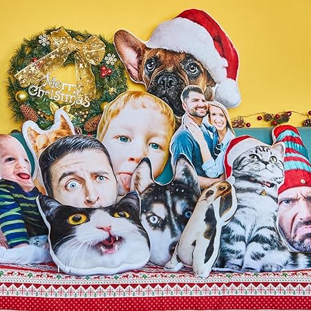 custom dog shaped pillow