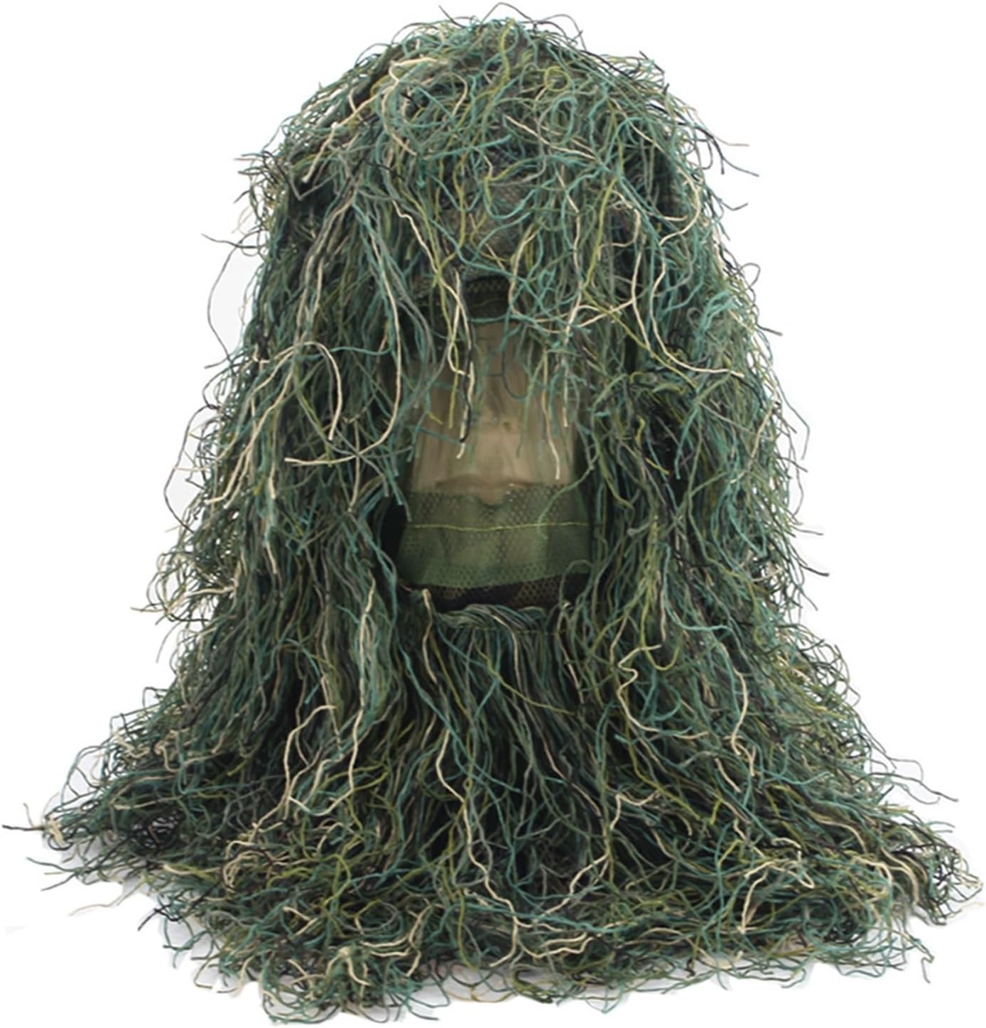 Airsoft Sniper Ghillie Suit Hood Hunting Camouflage Headgear for Ghillie Suit Military Game Head Cover