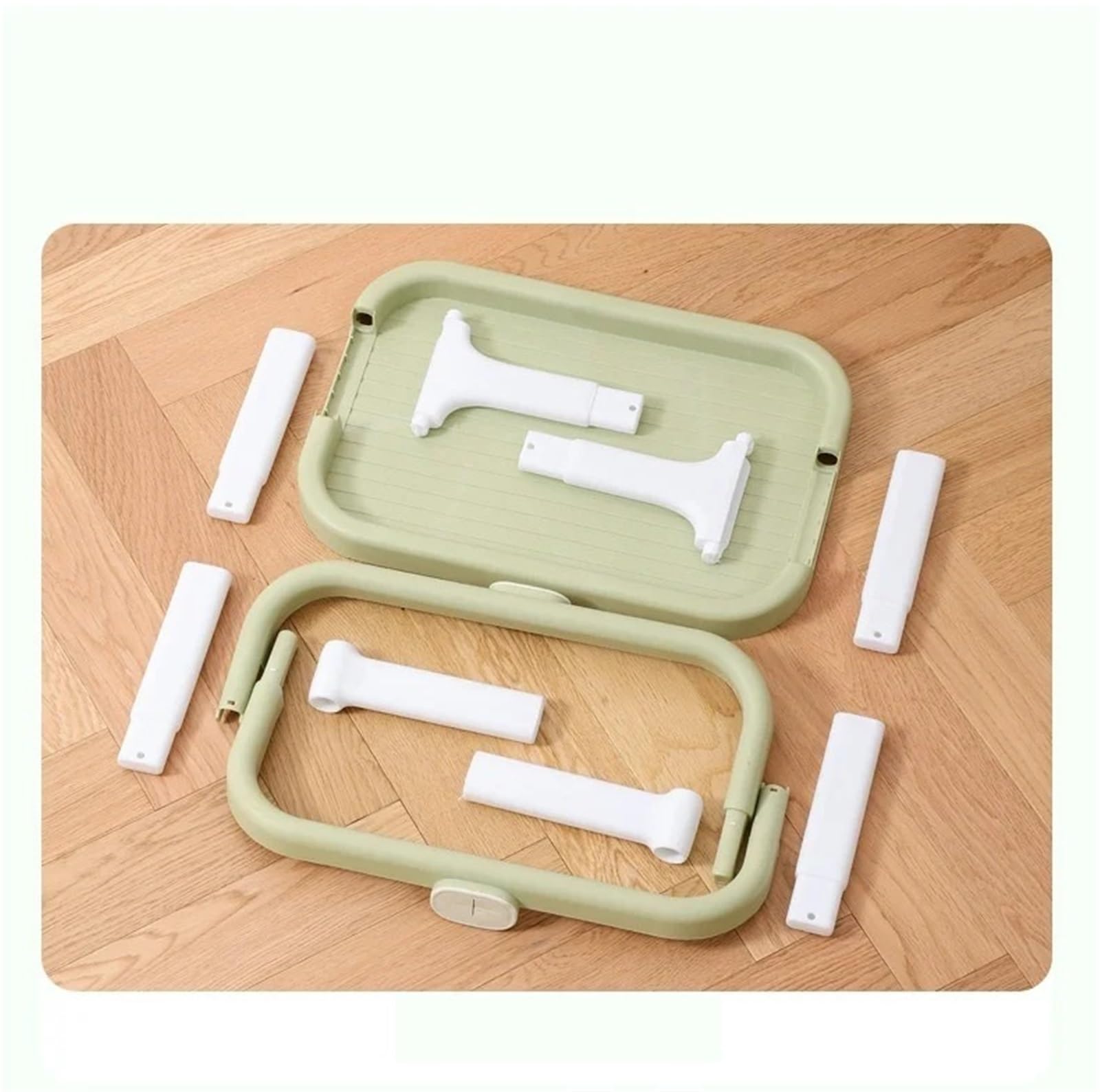 Estante for Bolsas de Basura, Estante Colgante Multifuncional, Soporte for Bolsa Grande for Exteriores, Almacenamiento portátil for el hogar para Bolsas(Light Gray)