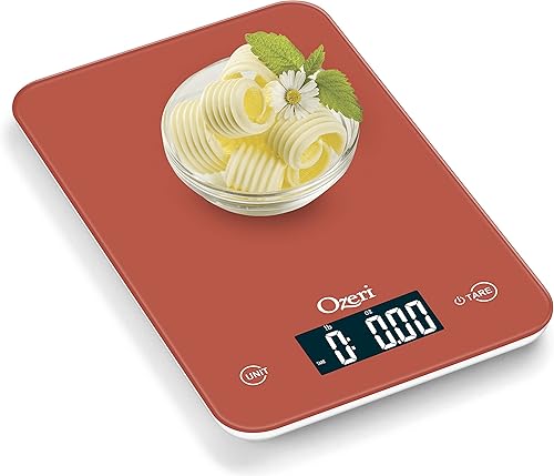 Miniatura 6 de Ozeri Touch - Báscula digital profesional de cocina (edición de 12 libras) en vidrio templado