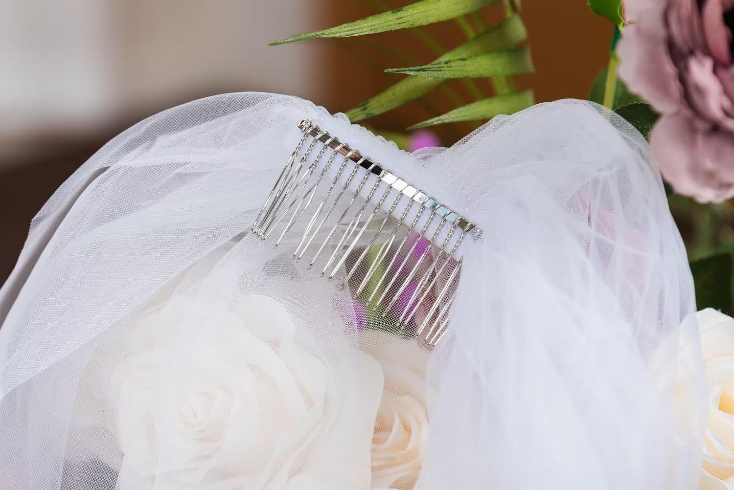Babyonlinedress Cathedral Wedding Veil Lace Veils for Women Brides Wedding Bridal Veil White Ivory Veils+Comb image 3