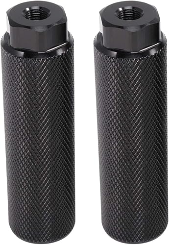 Miniatura 8 de LIOOBO 1 par de pedales de bicicleta de metal de repuesto para cilindro de asiento de bicicleta, pedales de acrobacia, accesorios de ciclismo,