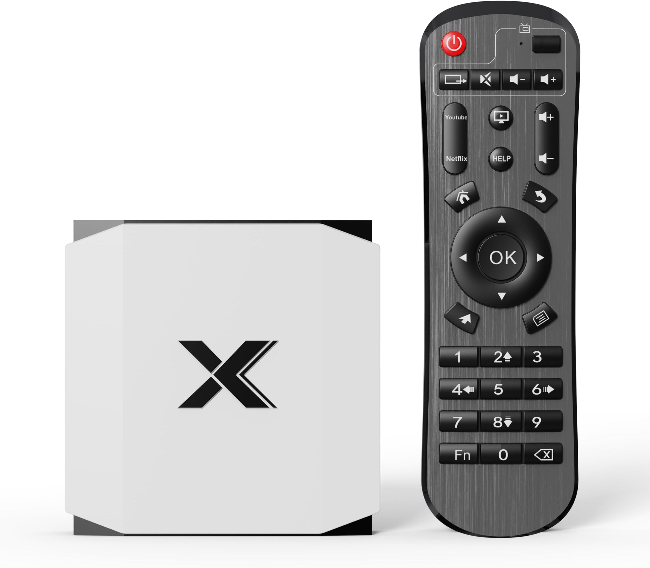Android TV Box Android OS TV Box with 4GB RAM 32GB ROM, Quad Core Builtin 5G/2.4G WiFi Bluetooth 5.0 Smart 4k TV Box, HEVC Main 10 H.265 Standard RJ-45 USB 2.0 Media Player