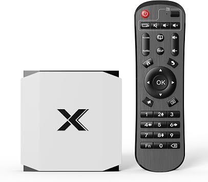 Android 12 TV Box with HDMI AV LAN SPDIF USB Ports, 4GB RAM 32GB ROM, WiFi 6 Bluetooth 5.0, Smart TV Box 4K H.265 Streaming Media Player with TF Card Expansion