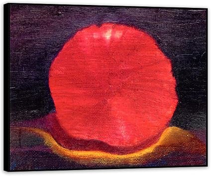 Max Erns Canvas,Graceful and Subtle Pictures,Max Erns Art Print,Modern Surrealism Wall Art,Famous Painting Posters for Wall Decor48x40cm19x16in Black Framed