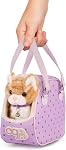 Our Generation - Hop dans Cat Carrier - Sac de transport pour animaux de compagnie & Jouet de soins - En peluche Tabby Chat animal farci - 18-Inch Accessoires pour poupées - Faites semblant de jouer - 3 Années & Plus vieux pour enfant