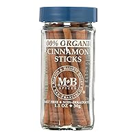 Vista 1 de Morton & Bassett Canela Stix Orgánica, 1.1 lb