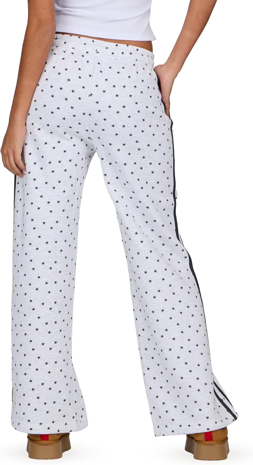 Forever 21 Womens Wide Leg Jogger with AOP and Graphic - Image 4