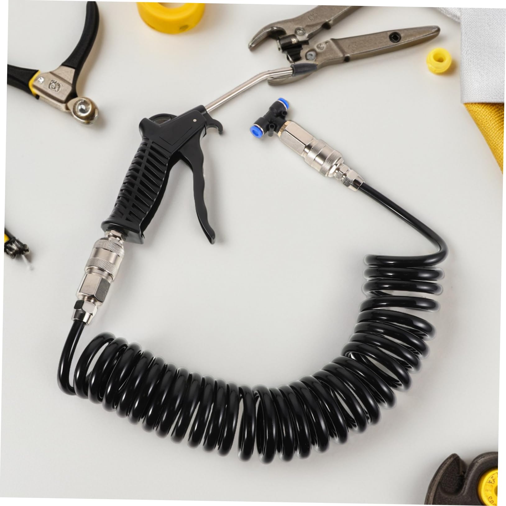 BESTYASH Kit de Soufflette à Air Comprimé pour Camion, 1 Set Noir