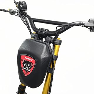 Waterproof Storage Bag Compatible with Kaabo Wolf King GT Pro Wolf Warrior Kick Scooter Multi-Purpose Front Hanging Bag Handlebar Portable Bag Original Accessories