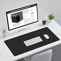 Vista 108 de Dapesuom Alfombrilla grande para mouse, alfombrilla de mouse para juegos extendida con bordes cosidos, alfombrillas de escritorio de tamaño completo