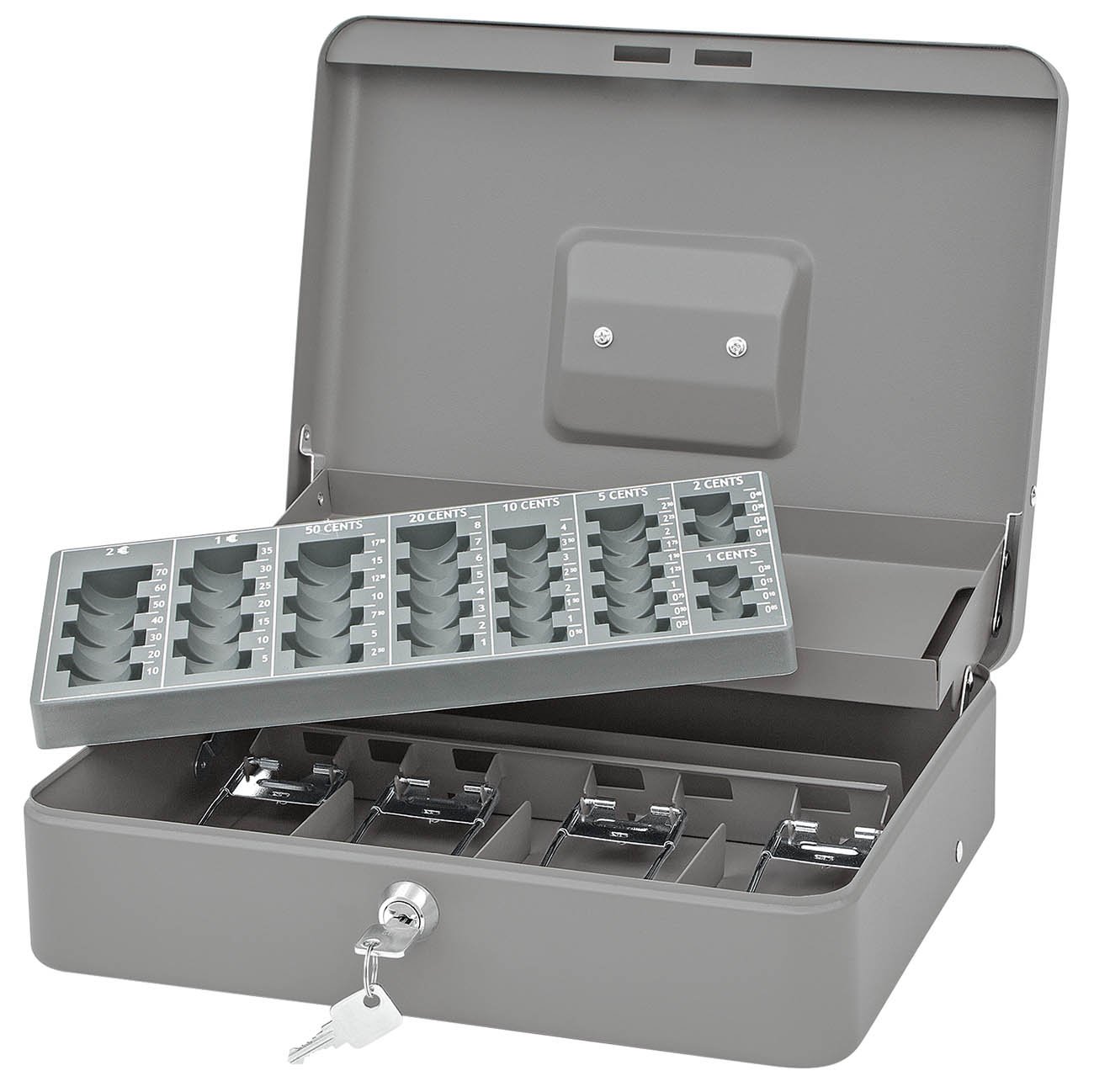 Wedo Standard Plus Coffret-caisse à monnaie avec monnayeur Gris